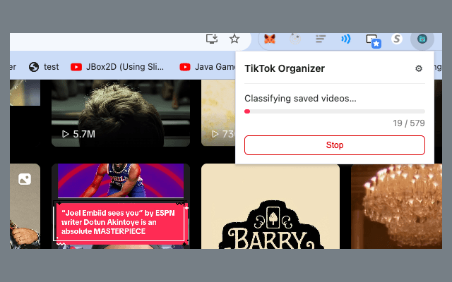 AI classifies videos in real time